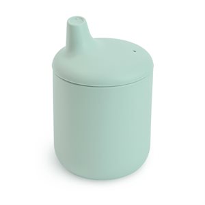 Mushie Silicone Sippy Cup - Cambridge Blue